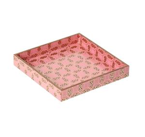 Plateau de service rectangulaire en bois blanc, design personnalisé, 100% haute qualité, artisanat fait main, style haut de gamme. - Product Image 5