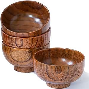 Tazón de Madera Sólida de Alta Calidad, Diseño Artesanal Ecológico, Ideal para Frutas - Product Image 4