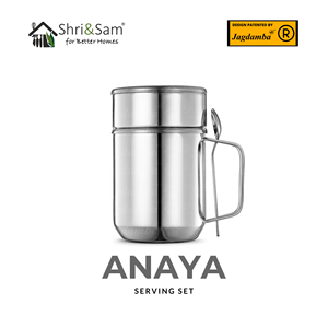 JAGDAMBA CUTLERY LIMITED ANAYA Ceramic Serving <b>Set</b> - Product Image 4