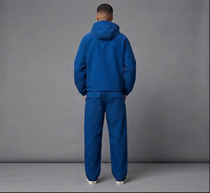 Survêtement streetwear personnalisé, design tendance en nylon de haute qualité, coupe-vent, survêtement pour homme - Product Image 3