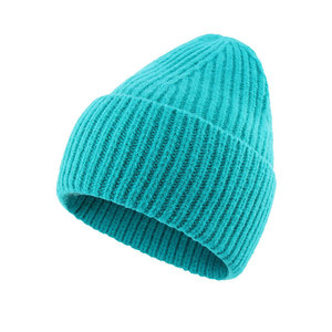 Bonnets en laine 100% pour hommes, couleur unie - Haute qualité, respirants et imperméables, tailles et couleurs personnalisables - Product Image 1