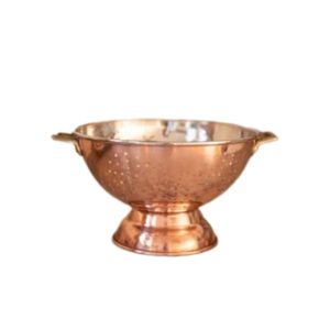Passoire de cuisine robuste en maille de cuivre avec poignée en laiton ou en cuivre pour la restauration (vente en gros) - Product Image 5