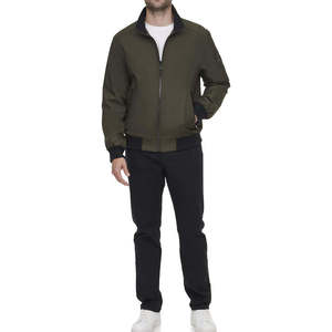 Chaqueta Bomber de Otoño para Hombre de Alta Calidad, Cierre de Cremallera, Diseño de Logotipo Personalizado, Color Sólido, Abrigos Exteriores, Precio al por Mayor, Chaquetas OEM - Product Image 5