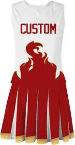 Uniformes de cheerleading en gros personnalisés vert avec strass, ensemble complet pour jeunes, accessoires de pratique par sublimation - Product Image 2