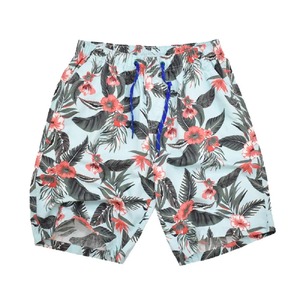 Maillots de bain tropicaux à séchage rapide pour hommes |   Shorts de plage hawaïens de haute qualité à motifs floraux avec poches |   Shorts de plage respirants pour l'été - Product Image 2
