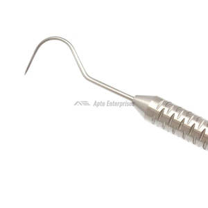 Manual Stainless Steel Dental Scraper Tool Dentist Pick Tartar Scraper <b>Tooth</b> Stain <b>Plaque</b> <b>Removal</b> High Quality Surgical - Product Image 3