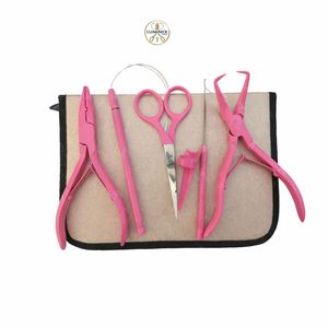 Kit de Herramientas Deluxe para Extensiones de Cabello con Estuche de Vinilo - Kit de Herramientas Definitivo para Tramas de Cabello - Product Image 5