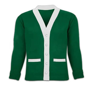 Mens Heavy <b>Cardigan</b> Knitwear <b>Cardigan</b> Manufacturers <b>Cardigan</b> <b>Sweater</b> for Men with Contrast Color - Product Image 3