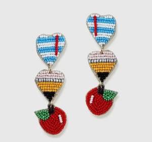 Pendientes Colgantes de Cactus con Cuentas Rosas, Joyería Bohemia para Mujer, Accesorios para Fiestas - Product Image 2