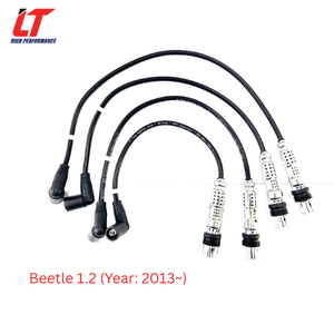 ชุดสายจุดระเบิดซิลิโคน 7 มม. สำหรับรถยนต์ VW Beetle 1.2 รุ่นเยอรมัน รับประกัน 1 ปี เพื่อปรับปรุงการตอบสนองของเครื่องยนต์ - Product Image 6