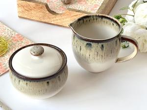 Taza de Café de Cerámica Esmaltada a Mano con Acabado Reactivo, Asa Ergonómica, Taza de Té Artesanal para Decoración Moderna del Hogar y Bar - Product Image 2