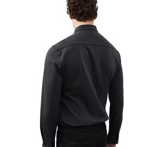 Chemise en jersey de coton pur, coupe ajustée, facile à repasser - Product Image 3
