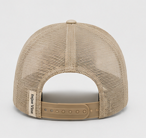 Casquette Trucker Personnalisée en Gros avec Patch Tissé, 6 Panneaux, Maille Haute Qualité, Broderie Vintage Dessin Animé, Profil Moyen Structuré - Product Image 4