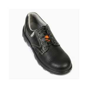 Zapatos de Seguridad con Puntera de Acero para Hombre, Negros, Antideslizantes, Antipinchazos, Parte Superior de Cuero Transpirable, Suela de PU, Minería, Construcción VE104 ADD - Product Image 4