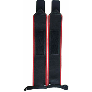 Attelle de poignet réglable en polyester pour femme, accessoire d'entraînement avec boucles pour le pouce, bandes de maintien pour la musculation pour hommes et femmes - Product Image 4