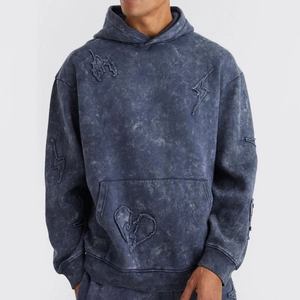 Men's <b>Hooded</b> Sweatshirt Set Solid Green Fleece Casual Winter Breathable Knitted Jogging Pants Full <b>Zip</b> Hoodie Long Sleeve new - Product Image 4