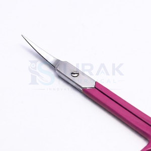 Ciseaux de manucure Green Beauty à lame droite pour la coupe des cuticules, en acier inoxydable, tranchants, pour les soins des ongles en salon - Product Image 3
