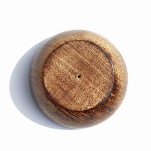 Quemador de incienso Mubkhar árabe hecho a mano en India, de madera y metal, para Bakhoor, con diseño de moda y para velas bajas - Product Image 3