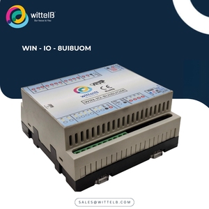 WIN-IO-8UI8UOM-ETH โมดูล IO Modbus TCP Ethernet Modbus RTU RS485สำหรับอาคารอัตโนมัติอุปกรณ์อิเล็กทรอนิกส์ DC - Product Image 1