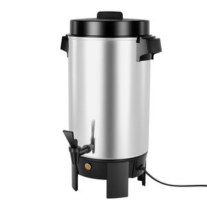 Distributore Automatico di Caffè Commerciale da 40 Tazze (203oz) 1090W, Macchina per Tè a Preparazione Rapida con Rubinetto Anti-Goccia, Dispenser di Bevande Calde - Product Image 1
