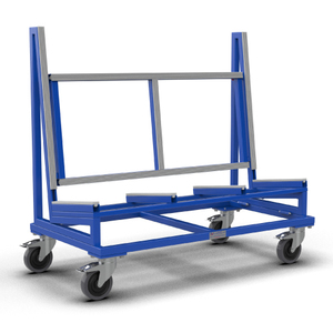 Folding <b>Trolley</b> Frame Foldable new design for transporting stone slabs with maximum capacity and solid design - Product Image 4