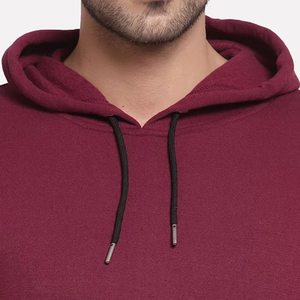 Premium Quality 300 GSM <b>Mens</b> Plain Pullover Hoodie Custom Logo Heavyweight <b>Fleece</b> Hooded Sweatshirt Casual Winter Wear - Product Image 4
