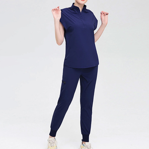 Ensemble de blouses médicales en polyester/coton de qualité supérieure, personnalisable, nouveau design, pour femmes, usage hospitalier, faible MOQ - Product Image 1