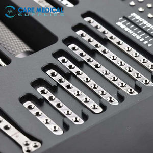 Nouvel ensemble d'instruments chirurgicaux orthopédiques manuels en acier inoxydable pour plaques de blocage traumatiques DHS DCS, kit d'implants osseux réutilisable - Product Image 3