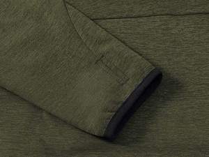 เสื้อสเวตเชิ้ตมีฮู้ดสีเขียวมะกอกสำหรับผู้ชาย ทรงปกติ ผ้าถัก แห้งเร็ว สวมใส่สบายๆ ในฤดูใบไม้ร่วง - Product Image 6
