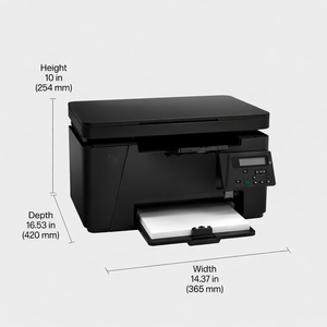 Impresora Multifuncional LaserJet Pro M126nw Blanco y Negro, Interfaz USB, Papel A4, Velocidad de Impresión de 20 ppm, Uso Doméstico - Imprime, Copia, Escanea, 1 Año de Garantía - Product Image 2