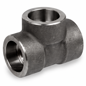 Raccord en T à souder par emboîtement en acier au carbone forgé, norme ANSI B16.11, surface lisse, indice de pression ASTM classe 2000 à classe 9000 - Product Image 3