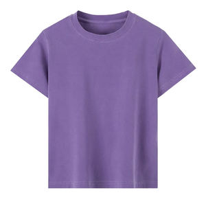 T-shirt basique en coton pour homme, col rond, doux, respirant, décontracté, streetwear, vêtement de tous les jours - Product Image 1