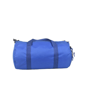 Blue Polyester <b>Duffel</b> <b>Bag</b> With Zipper Closure For Gym Fitness Exercise Sport Use - Product Image 2