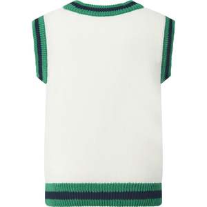 Elegante Cárdigan sin Mangas para Mujer - Chaleco de Punto con Botones y Cuello en V - Corte Ajustado, Suave, Transpirable, Ideal para Oficina - Product Image 4