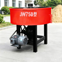 Bétonnière de type panier JW750 750L pour machine à fabriquer des briques