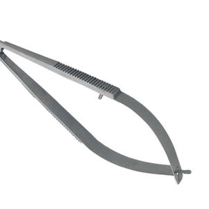 Professional Nail Art Stainless Steel Curved Spring Scissors Sharp Blade Precision Cuticle Remover Steel Handle Custom Logo - Product Image 4