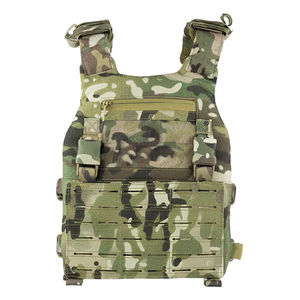 Chaleco Táctico Multifuncional, Chaleco Portaplacas Ajustable y Transpirable, para Entrenamiento con Pesas, Logotipo Personalizado - Product Image 6