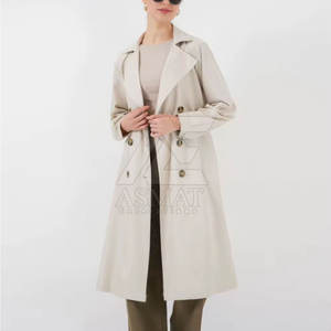 Abrigo Largo Premium para Mujer, Mezcla de Lana, Abrigo Grueso y Cálido para Invierno, Ropa Exterior Elegante e Informal, Abrigo de Lana - Product Image 2