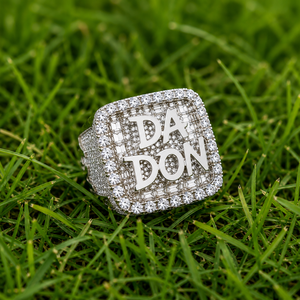 Men's Personalized Religious Hiphop Wedding 925 Silver Iced Custom Initial Letter <b>Name</b> Moissanite Diamond Championship <b>Ring</b> Gift - Product Image 6