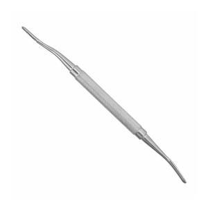 Lima de Hueso Veterinaria de Acero Inoxidable Quirúrgico Ortopédico Miller, Extremo Curvo de 6.2mm y Redondo de 4.8mm, Herramienta Reutilizable de Alta Calidad - Product Image 3