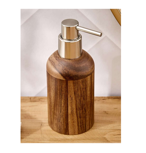 Dispensador de jabón de madera de 500 ml, cuadrado, con diseño de veta de madera, dispensador de jabón en espuma para baño y cocina, ¡muy vendido! - Product Image 4