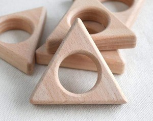 Eco Friendly Wooden Napkin Rings Set Premium Solid Wood Serviette Holder for Dining Table Decoration - Product Image 5