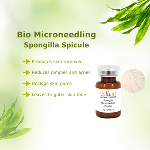 Suero Reafirmante de Piel con Espículas de Esponja, Corrector de Pigmentación Facial, Ampolla Reparadora con Aloe Vera y Ácido Hialurónico, Marca Privada - Product Image 3