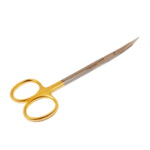 กรรไกรผ่าตัดโค้ง Stevens Tenotomy รุ่น TC ทังสเตนคาร์ไบด์ สำหรับงานผ่าตัดทางทันตกรรมและจักษุวิทยา - Product Image 3