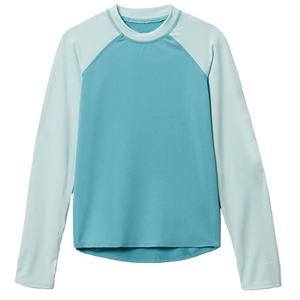 Jersey polar de algodón personalizado para mujer, sudadera de manga larga con cuello redondo, sensación cálida, 500gsm - Product Image 1