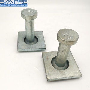 Bền Chống Ăn Mòn Chân Thép Neo Chất Lượng Vật Liệu Kim Loại Tấm Phẳng Hình Cầu Đầu Cho Biệt Thự Bê Tông Gia Cố Tường - Product Image 2