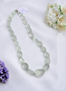 Amethyste verte naturelle, ovales taillées en chevron, pierres précieuses pour la création de bijoux fins - Product Image 2