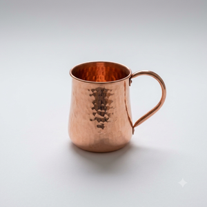 Vente en gros de tasses à Moscow Mule en cuivre pur, faites à la main, pour l'eau, le café, la bière, les cocktails, la cuisine, les articles de bar, fournisseur OEM ODM - Product Image 2
