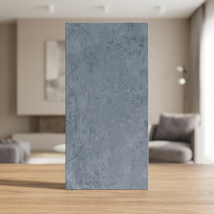 Carreaux de porcelaine antidérapants Vistaar Blue 600x1200mm brillants, effet brique, 20mm, pour sols de salle de bain moderne et zones humides - Product Image 1