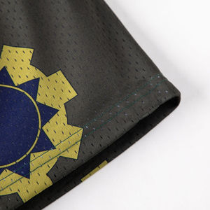 Shorts de sport en maille pour hommes, 100 % polyester, décontractés, multicolores, monocouche, séchage rapide, avec poches – Grande Vente - Product Image 6